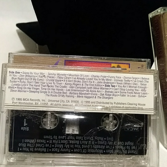 Vintage Country Gals & Country Gentlemen Greatest Hits Cassettes 3 Piece Set - Picture 3 of 5